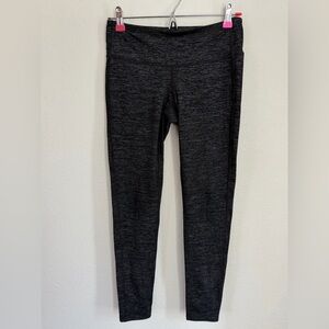 Athleta Womens Gusset Coolmax Athletic Yoga Pull On Legging Charcoal Size Small